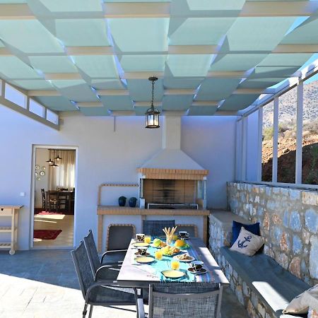 Tranquil Sea View Villa With Private Pool, Just 2Km From The Beach! Agia Galini  Ngoại thất bức ảnh