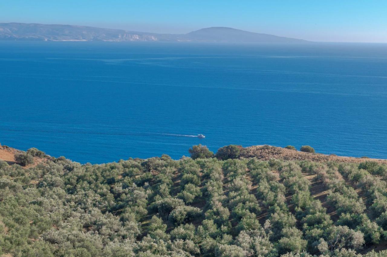 Tranquil Sea View Villa With Private Pool, Just 2Km From The Beach! Agia Galini  Ngoại thất bức ảnh